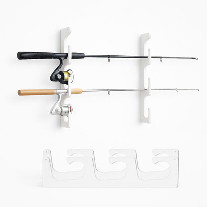 Made in the USA Fishing Rod Rack | Wall or Ceiling Mounted