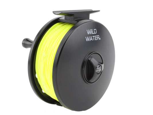 Die Cast 9 Weight or 10 Weight Fly Reel, Floating WF 10wt Line | 30# Backing | 0X Leader | Wild Water Fly Fishing