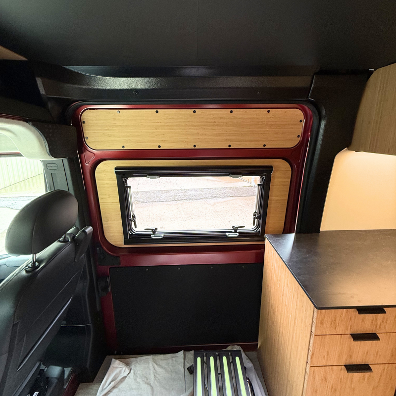 PREORDER: Promaster B-Pillar + Overslider Trim — Passenger Side