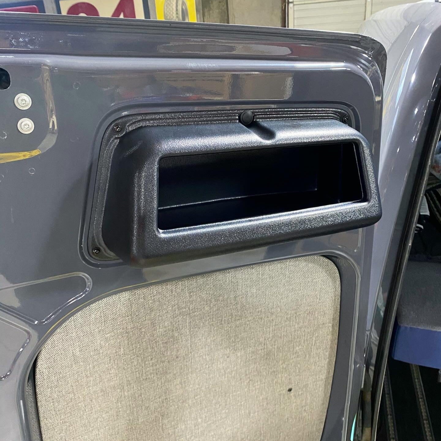 Upper Cubby Storage Bin - Sprinter Rear Door Organizer