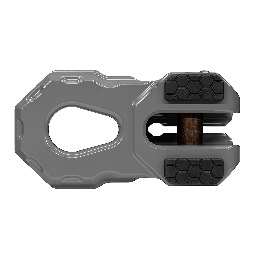 Billet Winch Shackle - Earth Grey