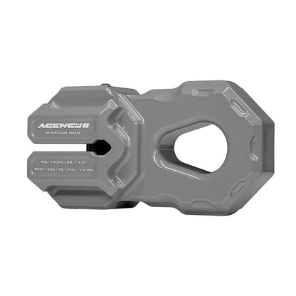 Billet Winch Shackle - Earth Grey