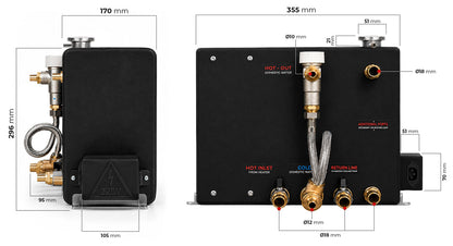 AUTOTERM Baltica All-In-One Diesel Air Heater & Hot Water System with High Altitude Module