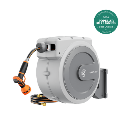 Retractable Garden Hose Reel-5/8in-90ft