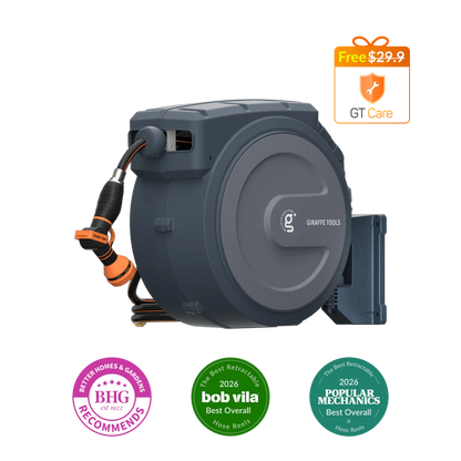 Retractable Garden Hose Reel-1/2in-130ft