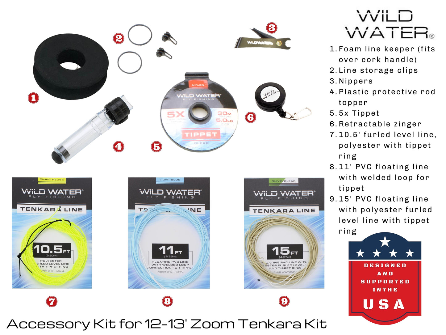 Tenkara Zoom Fly Fishing Kit, 12-13ft Rod | Wild Water Fly Fishing