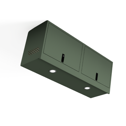 Aero Overhead Van Cabinet | Squared