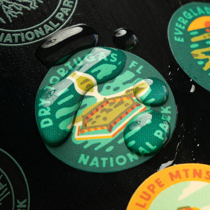 National Park Sticker Bottle | Insulated - Sandstone