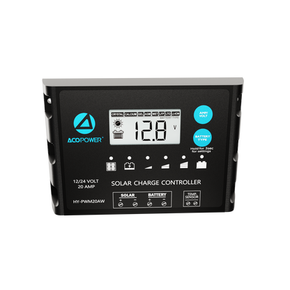 ACOPOWER ProteusX 20A PWM Charge Controller