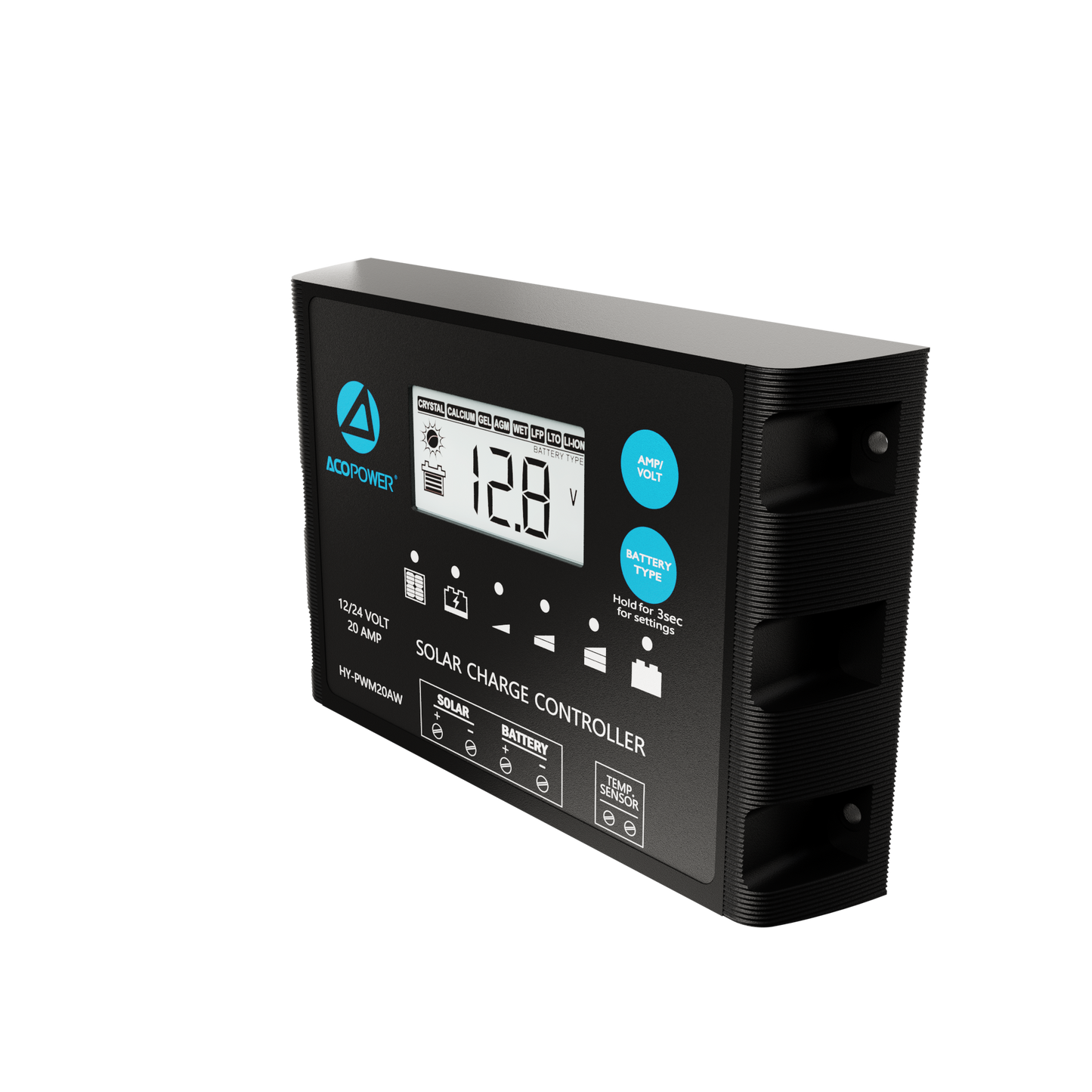 ACOPOWER ProteusX 20A PWM Charge Controller