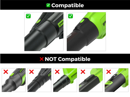 STUBBY® Car Drying Nozzle for Greenworks 760, 730, 700, 610, 585, 550, 515, & 500 CFM Leaf Blowers