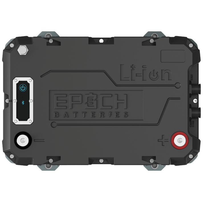 Epoch 24V 100Ah LiFePO4 Lithium Battery - Bluetooth, Heating, Waterproof