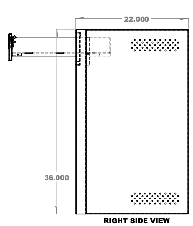 18" Fridge Base - Nova Kool