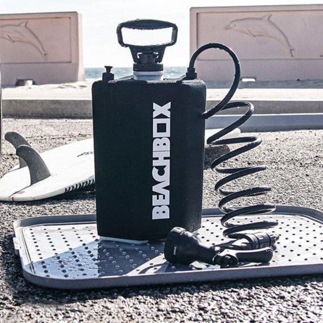 BeachBox Portable Camping Shower Tank 'Black'
