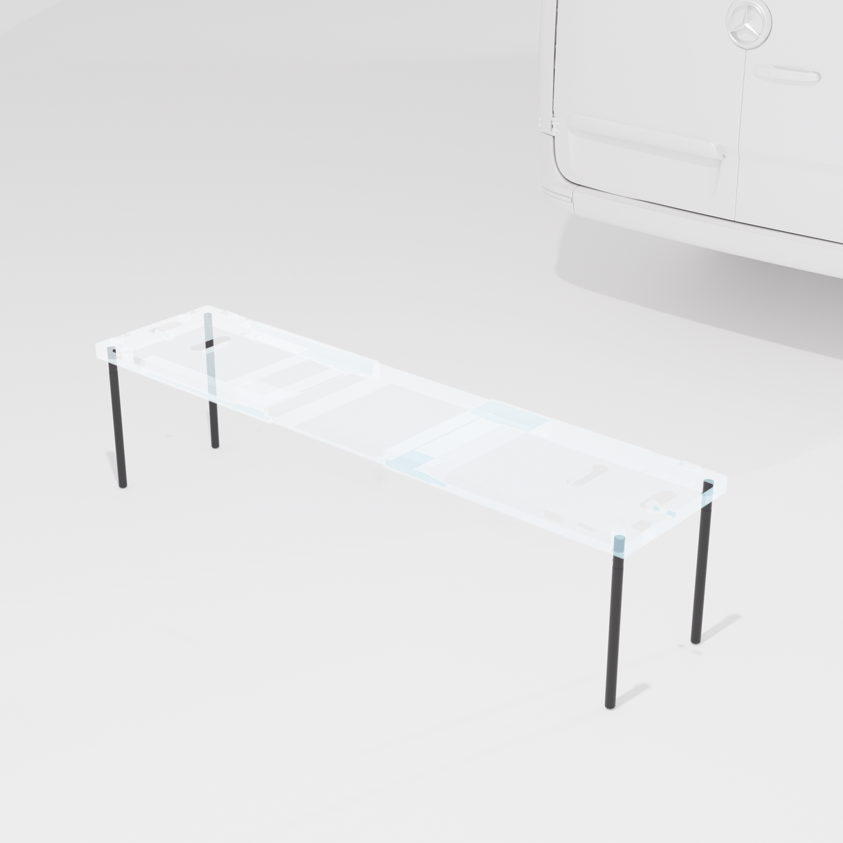 Bench Legs for Bed System