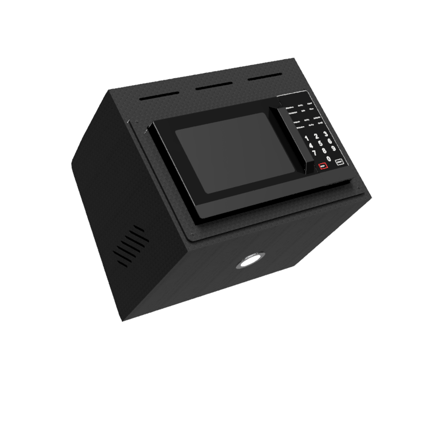 Single Microwave Cabinet for Sprinter, Transit and Promaster Vans