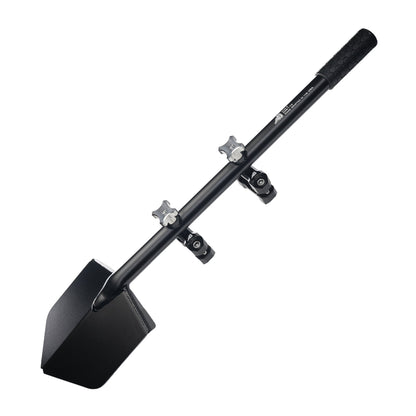 Shovel / Mount Combo - Black LONG Shovel / Black UMD with Knobs