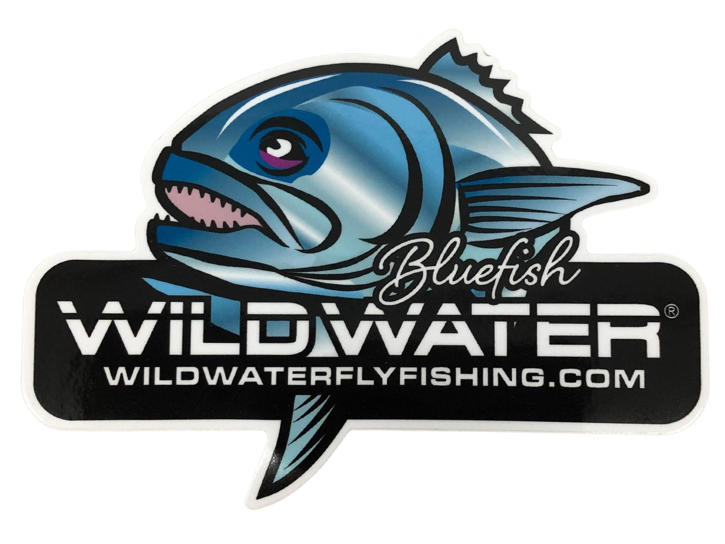 Bluefish Sticker | Wild Water Fly Fishing