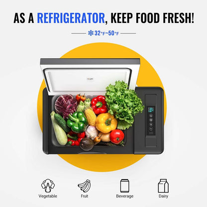 BougeRV 12V 23 Quart Portable Fridge/Freezer