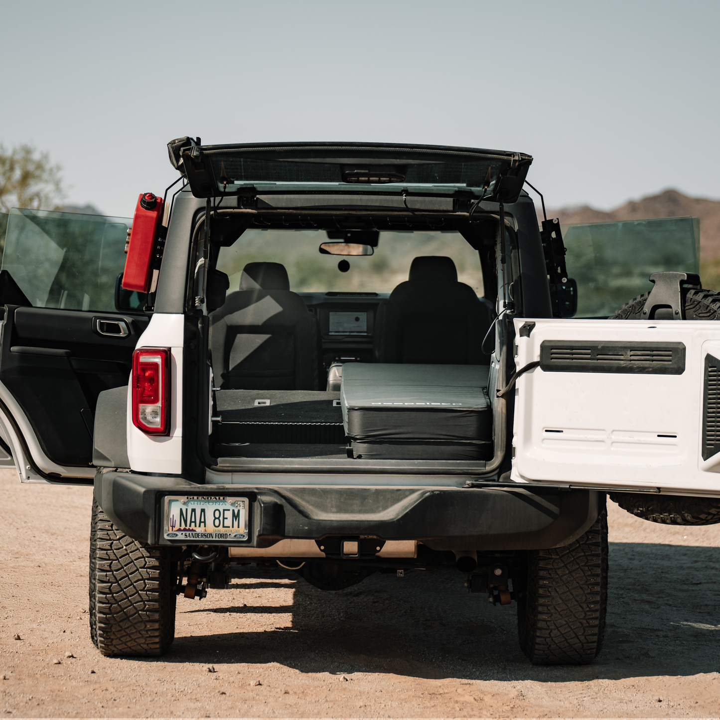 deepsleep Solo Camping Mat for 4 Door Ford Bronco