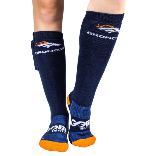 Broncos Tread Heated Socks