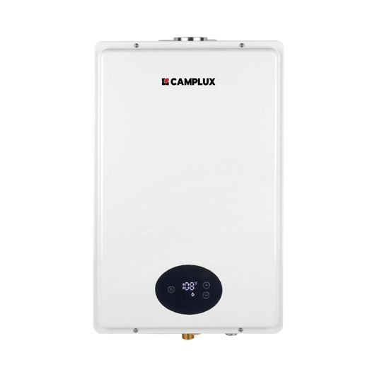 Camplux Instant Indoor Tankless Gas Water Heater 5.28 GPM | White