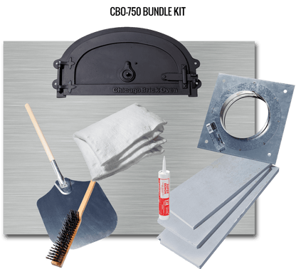 CBO 750 Hybrid Countertop Pizza Oven (Residential) No SKIRT | Dual Fuel (Gas and Wood)