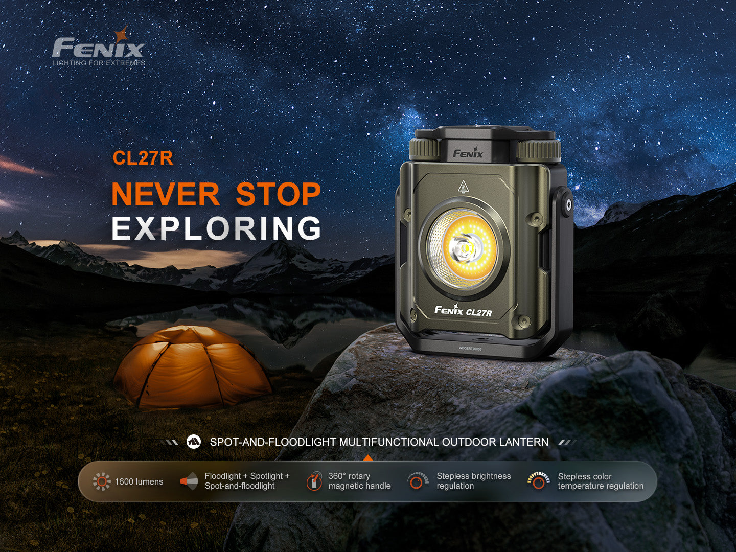 Fenix CL27R Multifunctional Outdoor Lantern