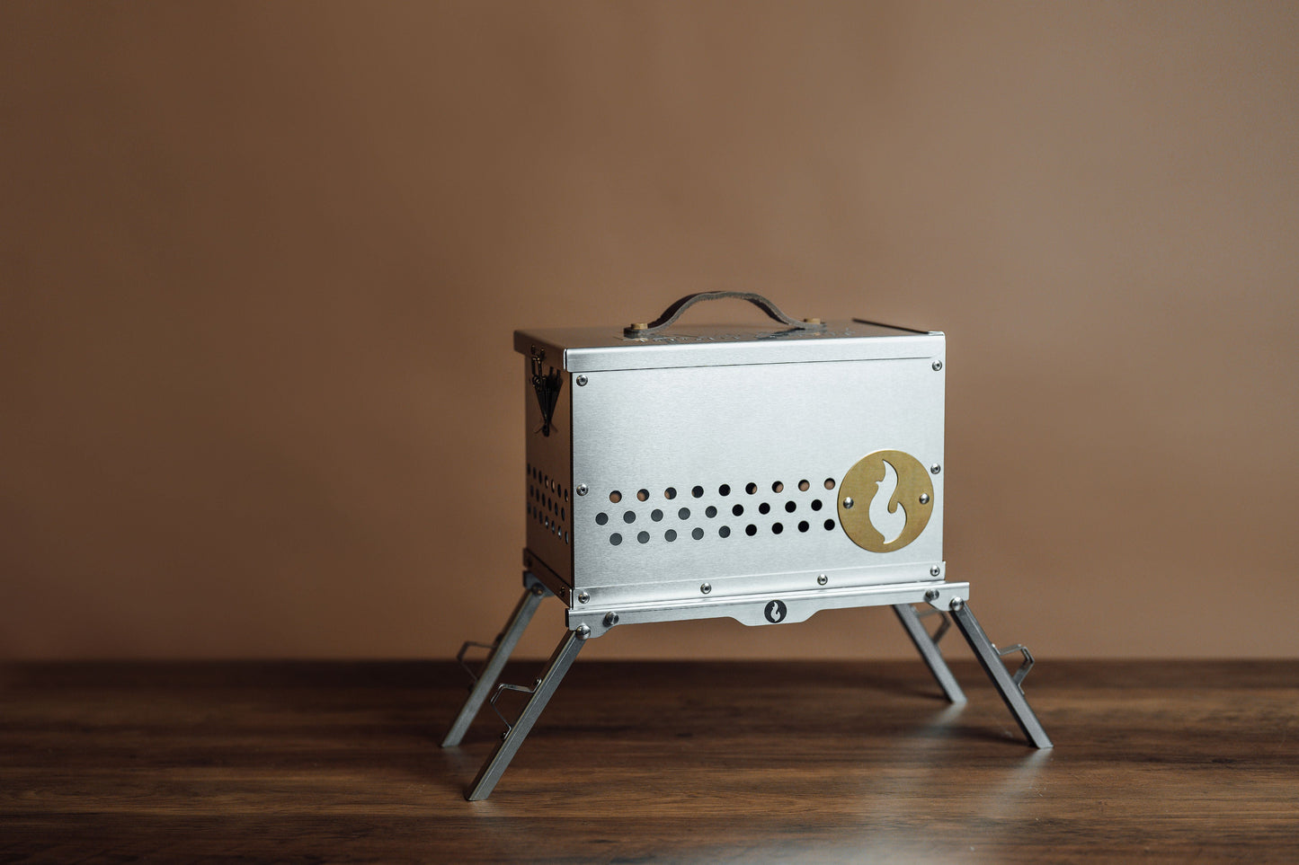 PRE-SALE ONLY! The Hekla: 304 Stainless Steel LavaBox with Dual-Burner