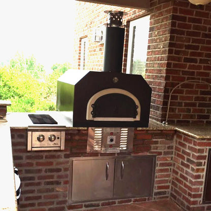 CBO 750 Hybrid Countertop Pizza Oven (Residential) No SKIRT | Dual Fuel (Gas and Wood)