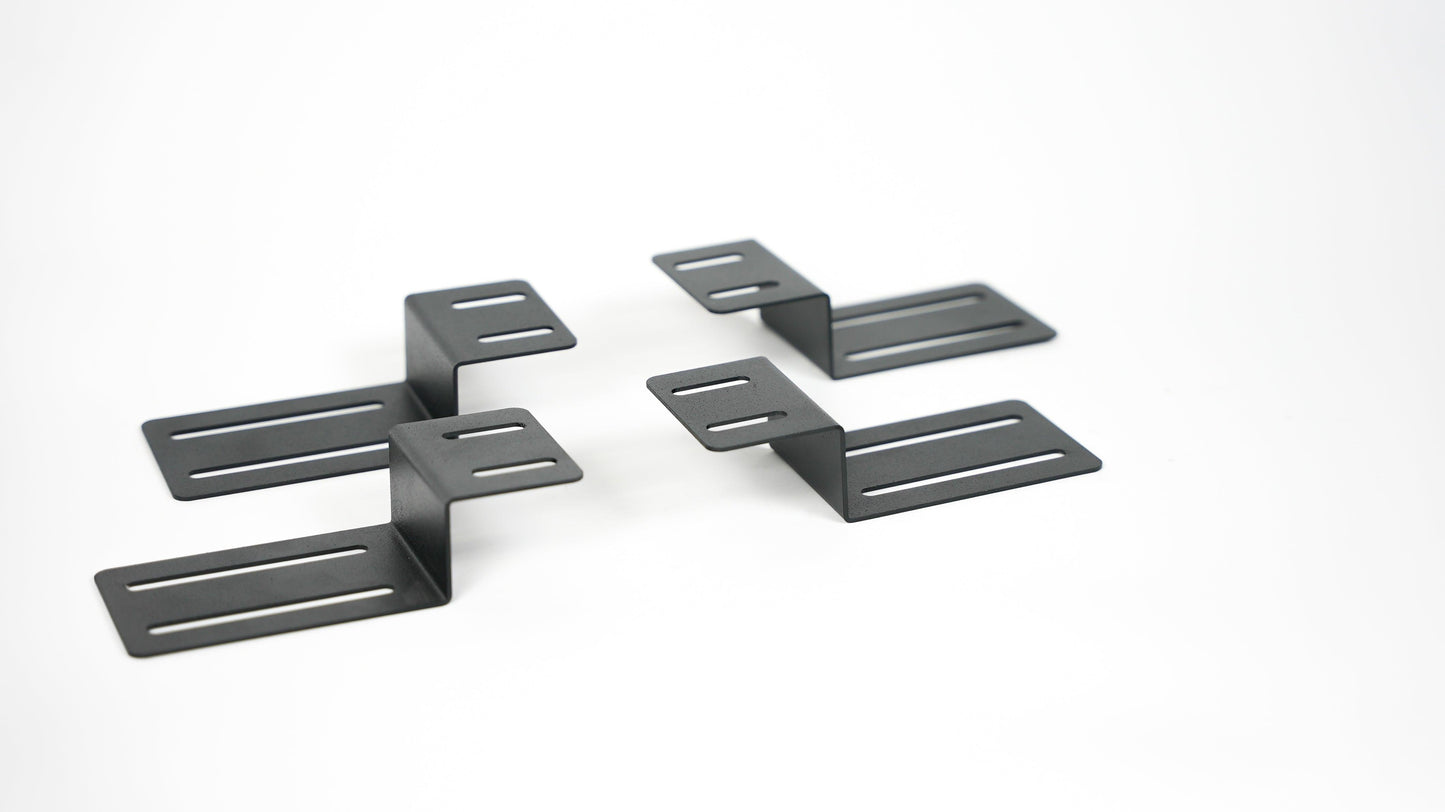 Flush Mount Solar Panel Bracket 4 Pack