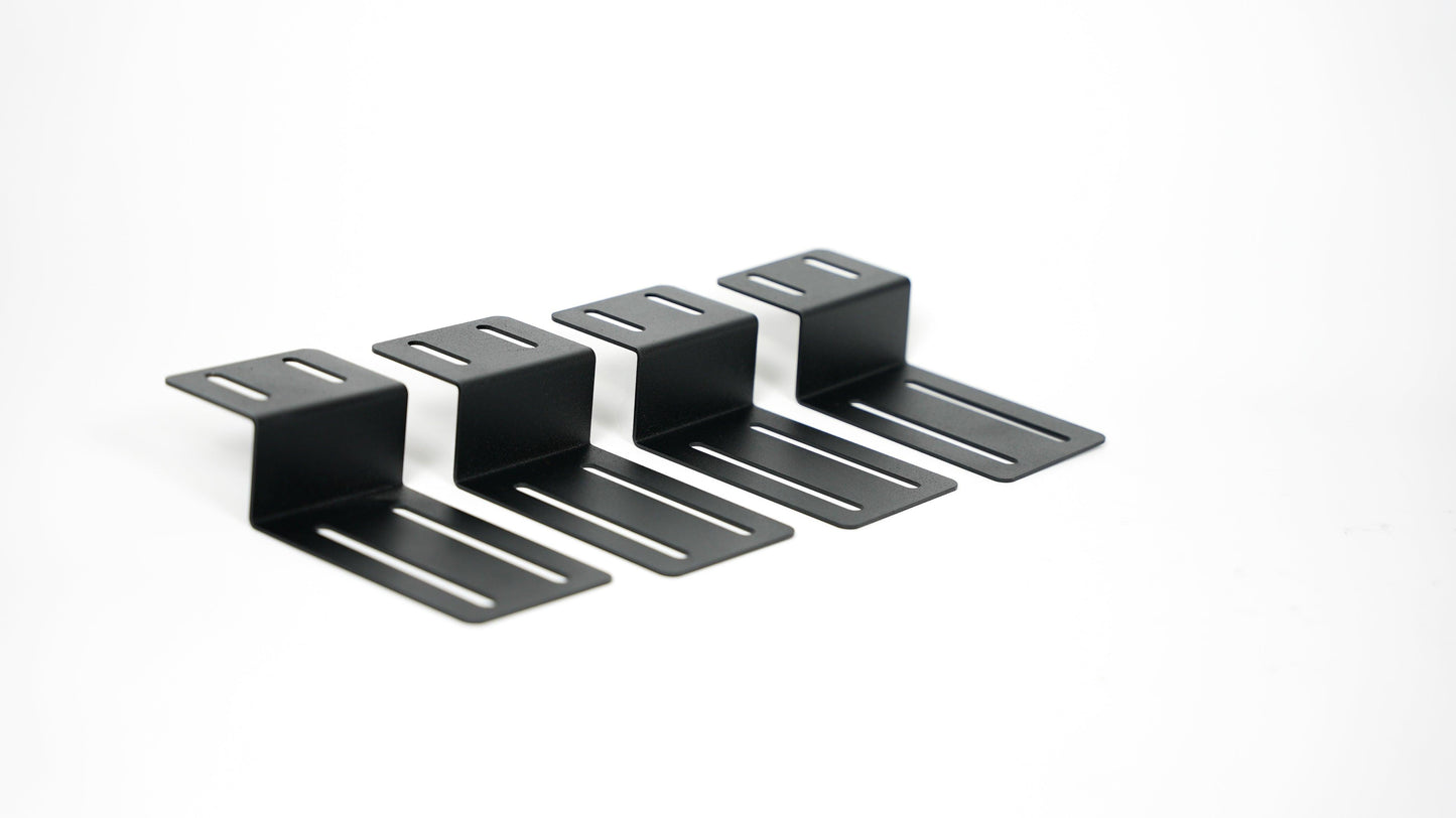 Flush Mount Solar Panel Bracket 4 Pack