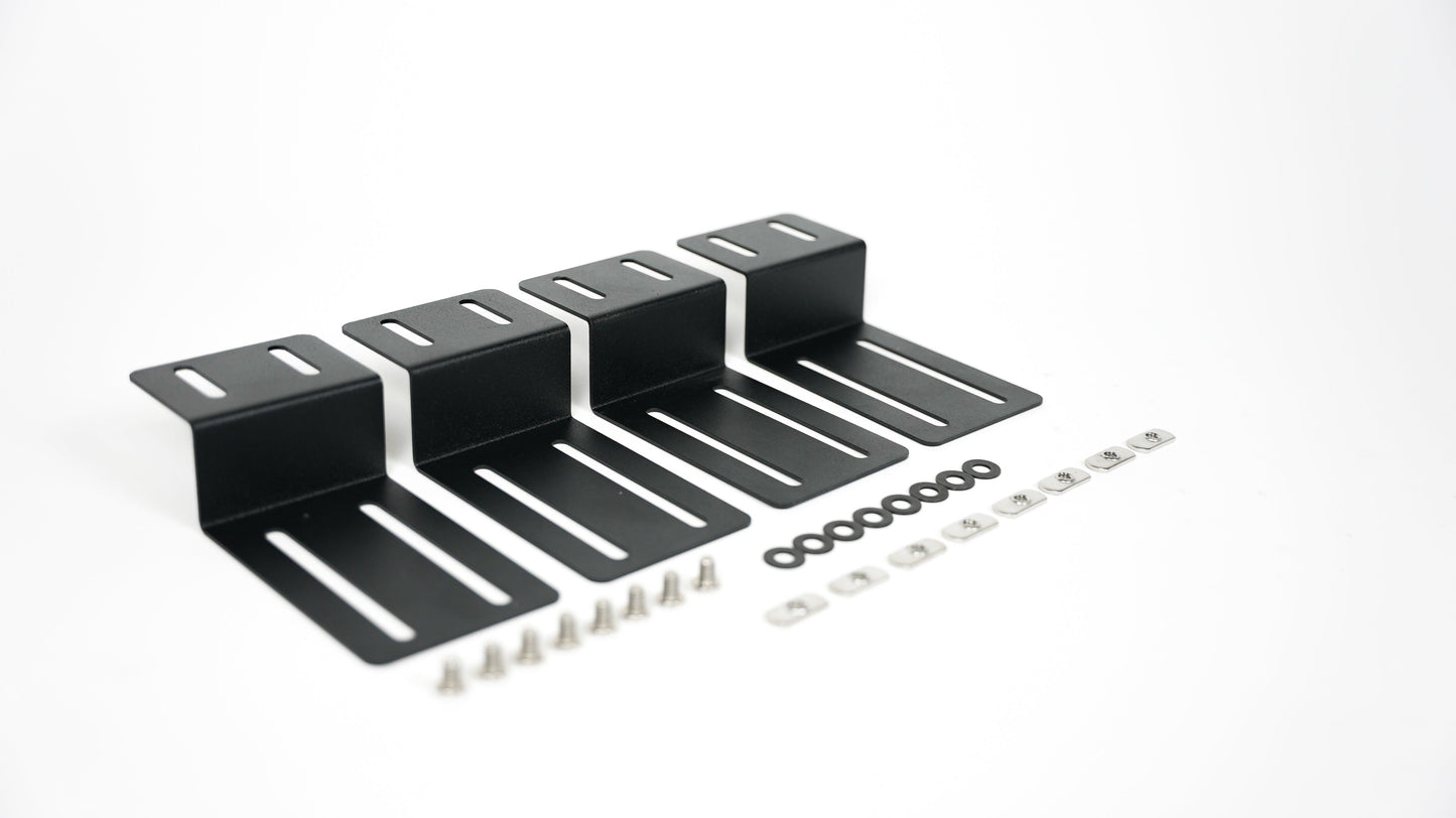 Flush Mount Solar Panel Bracket 4 Pack