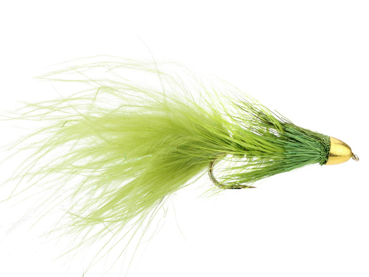 Cone Head Wooly Bugger, Size 6 | Olive | Qty. 4 | Wild Water Fly Fishing