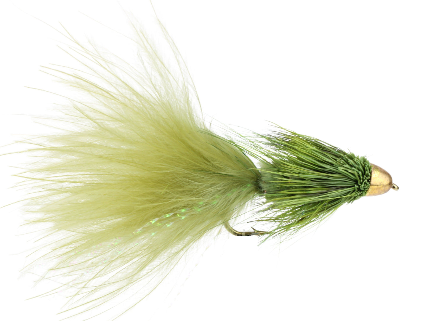 Cone Head Wooly Bugger, Size 8 | Olive | Qty. 4 | Wild Water Fly Fishing