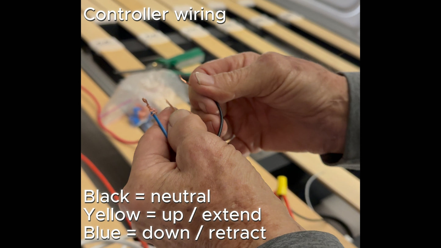 Camper Van Expandable Elevator Bed