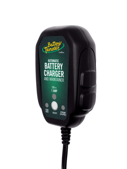 Battery Tender Junior 800mA 12V Selectable Chemistry Battery Charger and Maintainer
