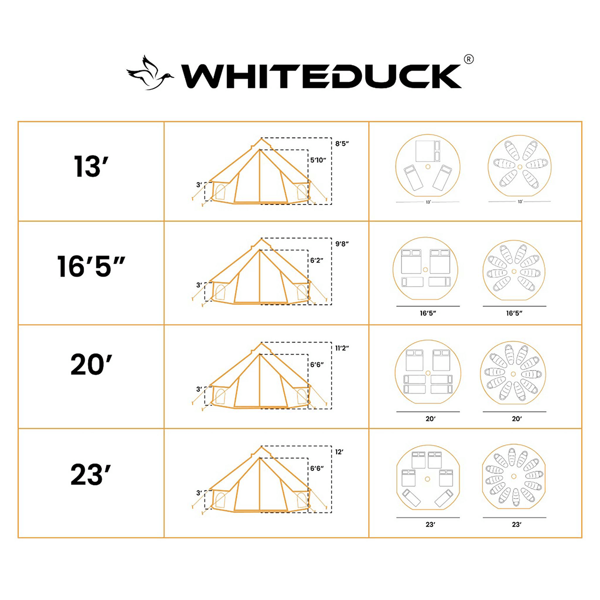 16.5' Avalon Bell Tent