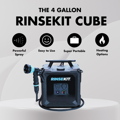 RinseKit Cube 4 Gallon Portable Shower