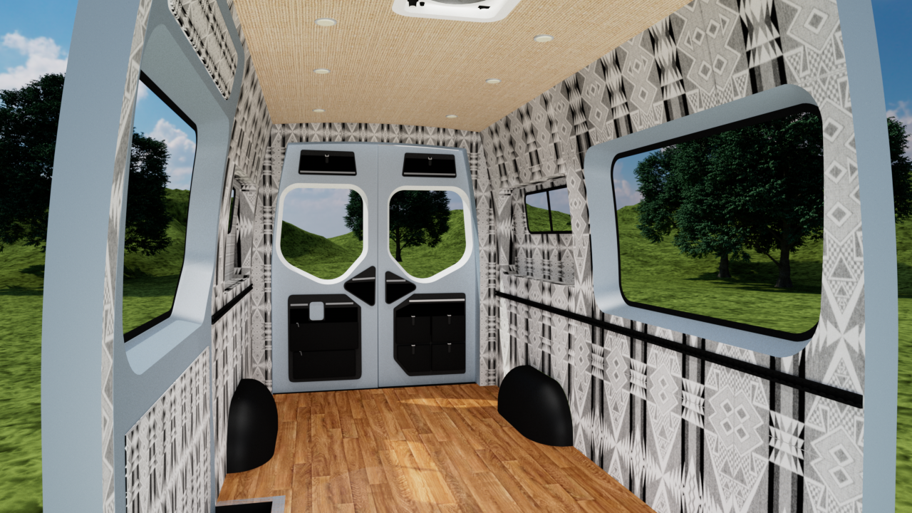 Mercedes Sprinter 144" High Roof Interior Panel Kit