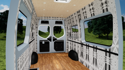 Mercedes Sprinter 144" High Roof Interior Panel Kit