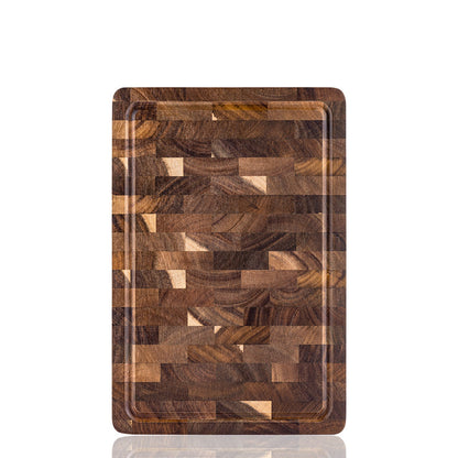 Personalized Double-Sided Walnut End Grain Cutting Board