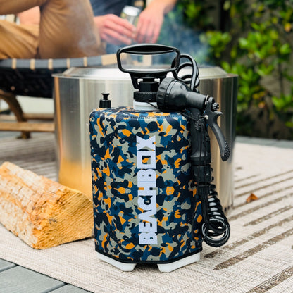 BeachBox Portable Outdoor Shower Tank - Camo