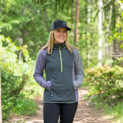 Women's CAMP Half-Zip Hooded Pullover