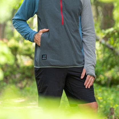 Men's CAMP Half-Zip Hooded Pullover