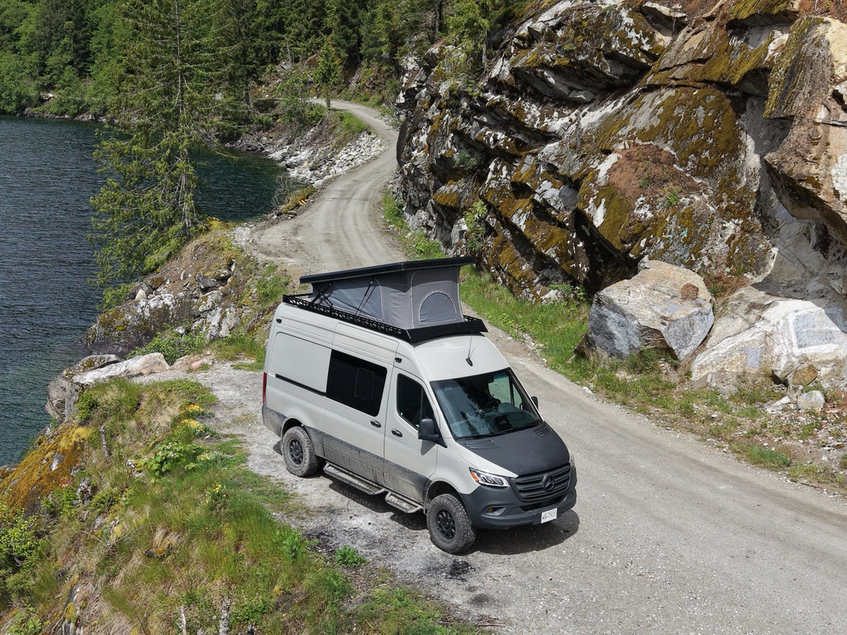 Sprinter Carbon Fiber Roof-Top Tent System