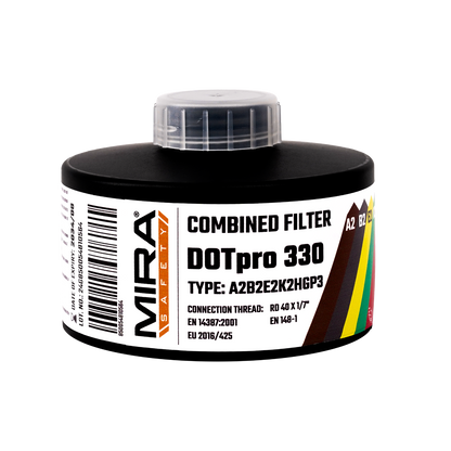 MIRA Safety DotPro 330 CBRN and Industrial Gas Mask Filter