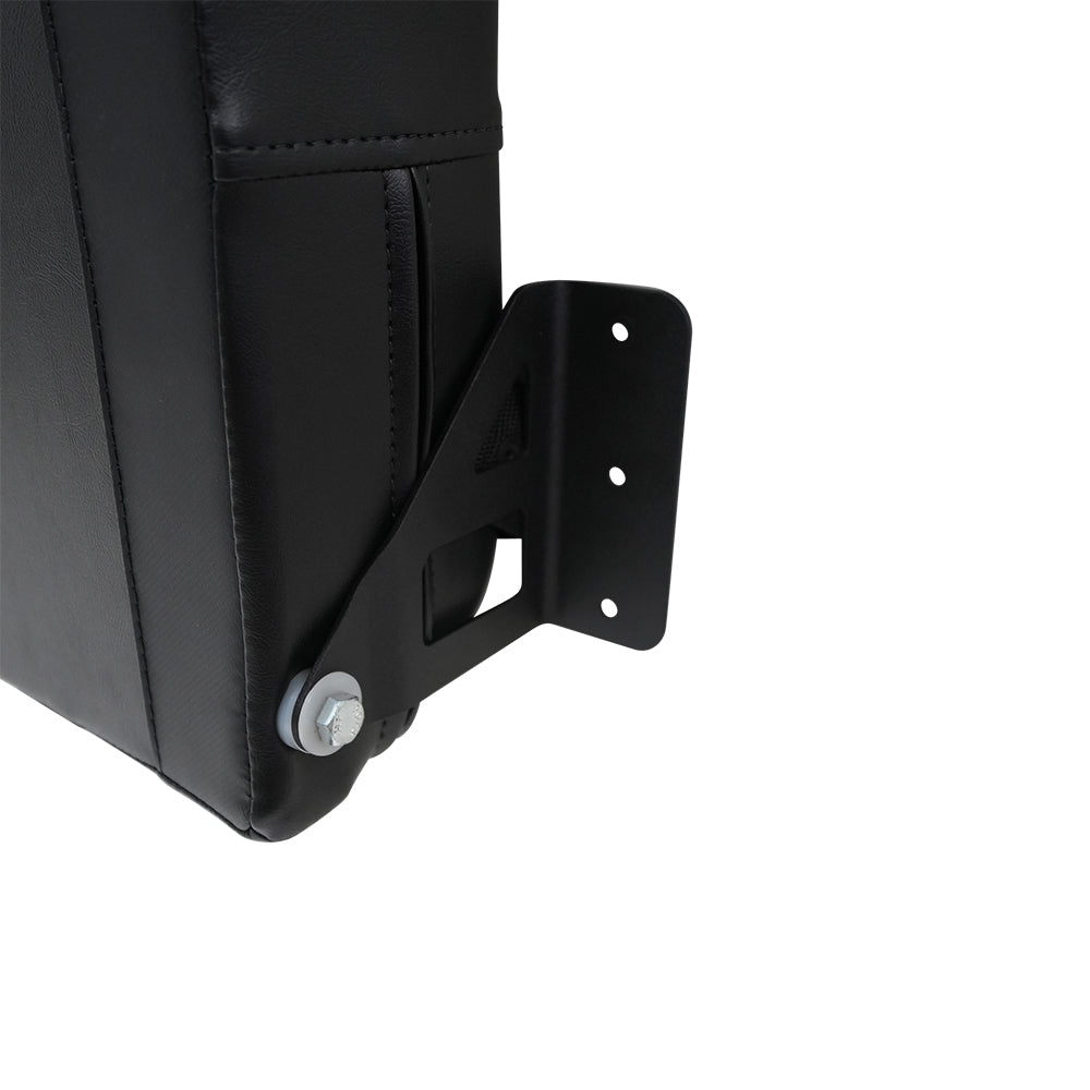 34" Folding Bench Seat - Carbon Fiber Vinyl