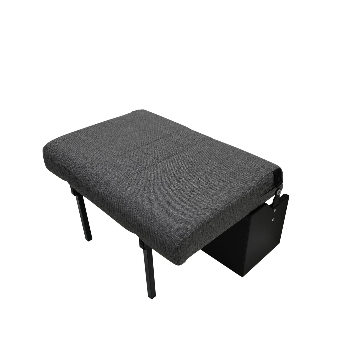 34" Folding Bench Seat - Retro Graphite Tweed