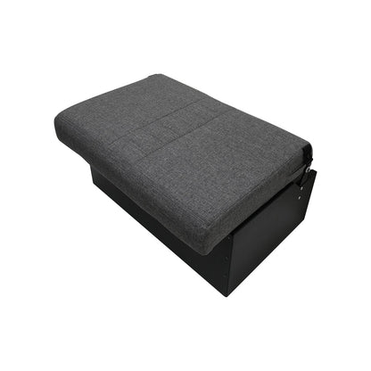 34" Folding Bench Seat - Retro Graphite Tweed